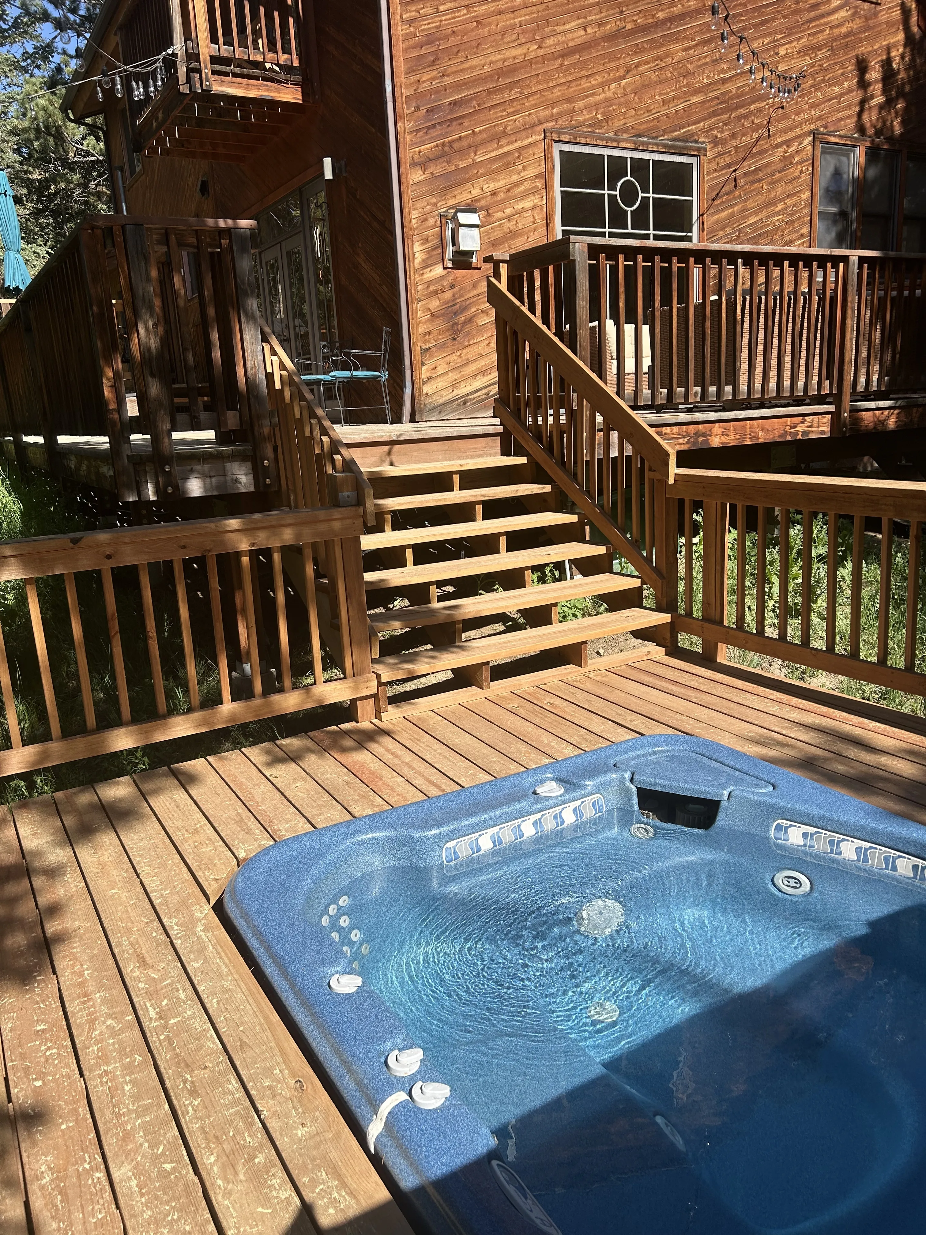 Vacation Rental Hot Tub Pic